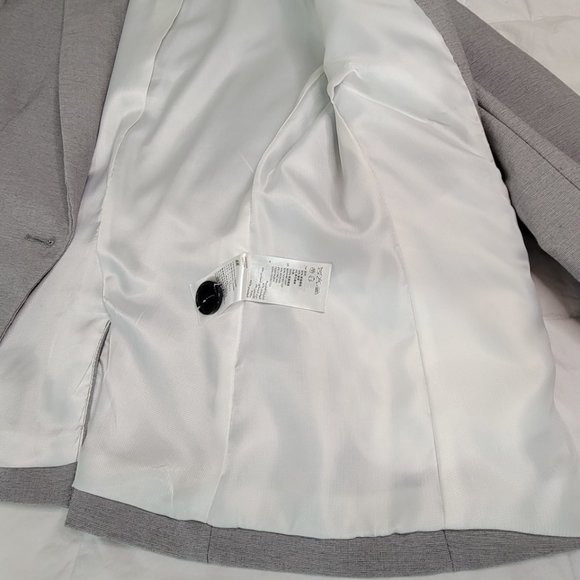 H&M Women Fitted Grey Blazer Size 4 - Picture 6 of 10